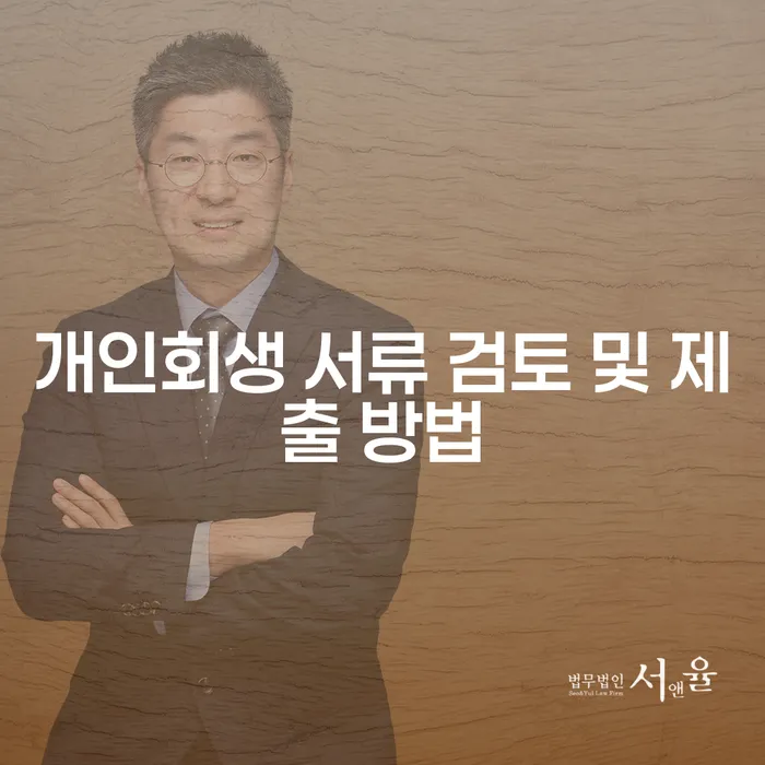 개인회생 서류 검토 및 제출 방법: 어떻게 시작해야 할까요?